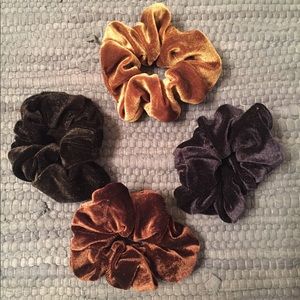 Velvet Scrunchies